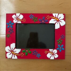 Tropical Red Photo Frame